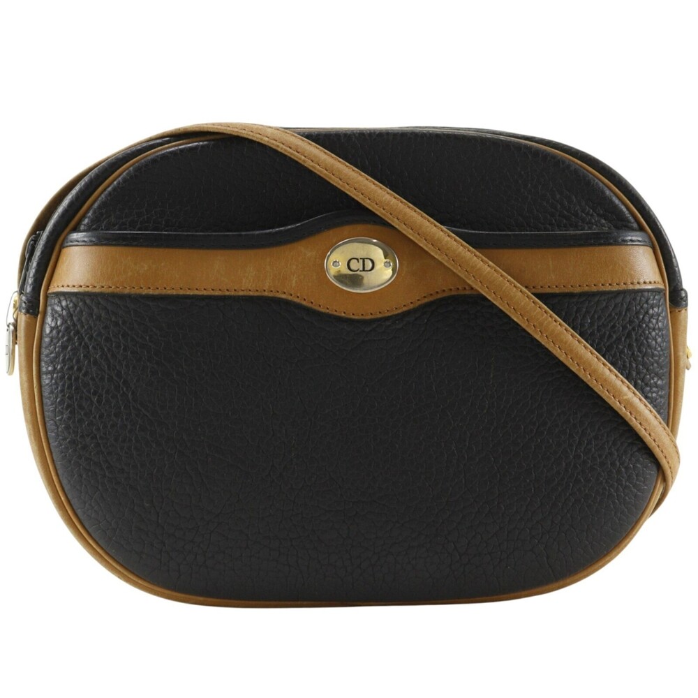 Christian Dior CD Shoulder bag Leather